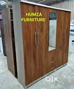 HAMZA FURNITURE New designer stylish look particle board wood almari