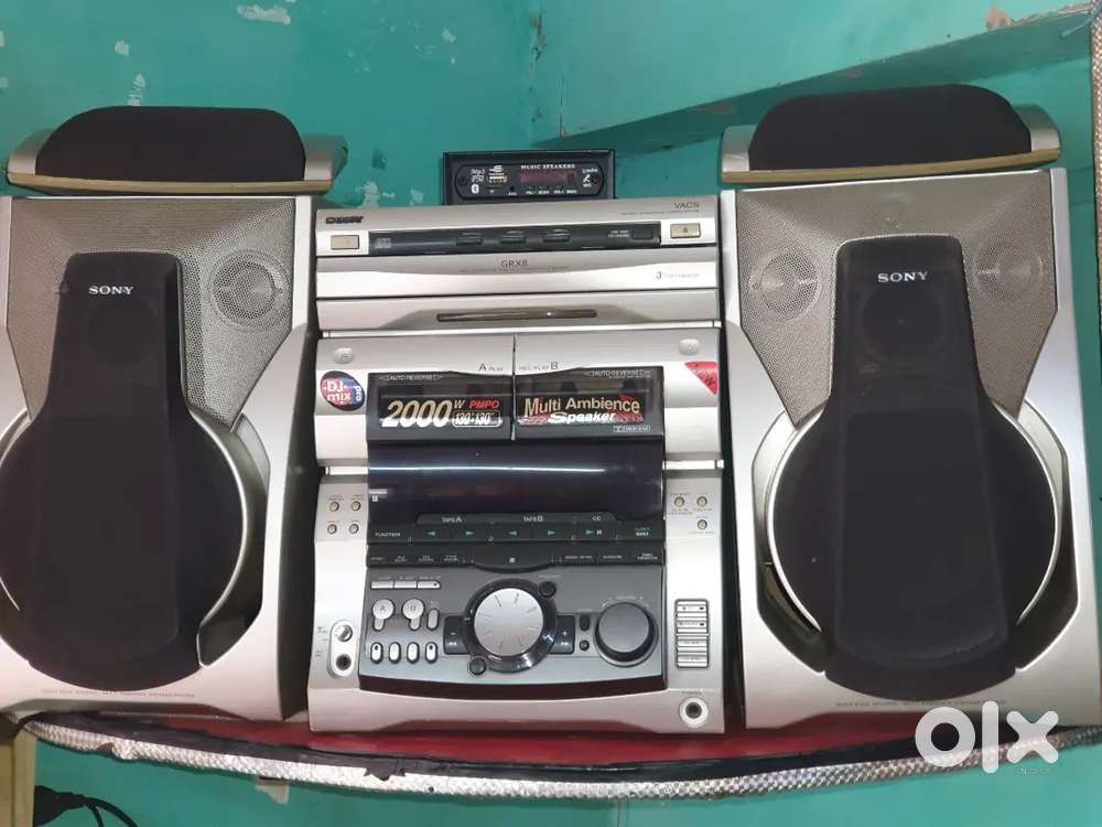 Sony grx8 music system 2000 watt pmpo