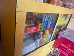 Juice shop display counter