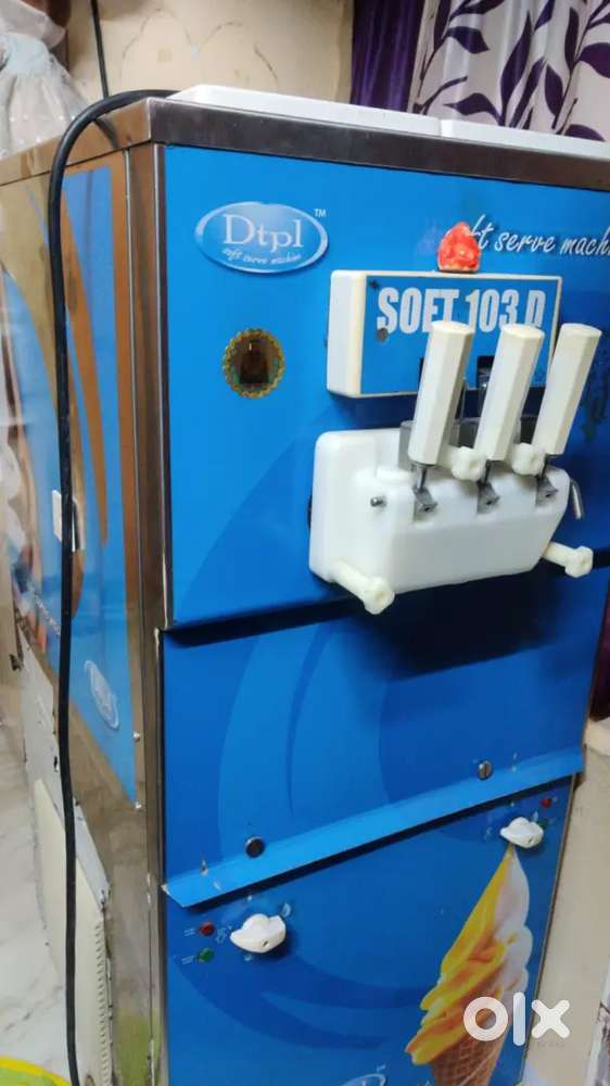 Softy ice cream mechine