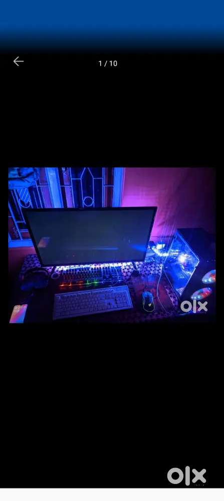 Gaming CPU i5 4690s, 12 GB RAM, 1.25 TB storage, GTX 1650 OC 4G