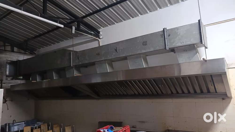 Commercial hood (chimney) for hotel