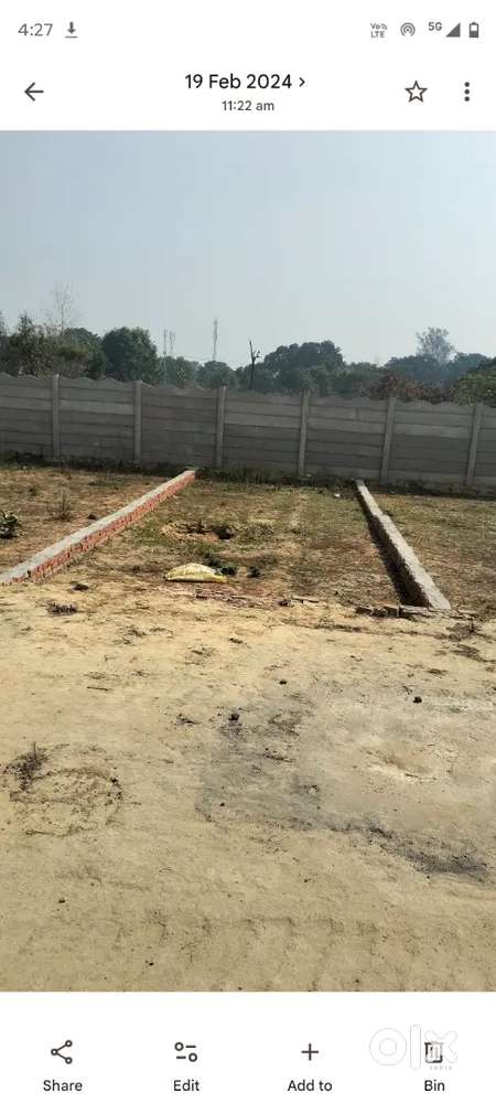 72 Gajh ka plot h 30 ft. Ka rasta hai