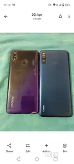 Realme 3 pro and Lava