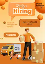 Online food delivery job kollam