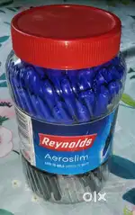 Reynolds Aeroslim Pens Lot52 Pens(50Blue + 2Red)Affordable Bulk Deal
