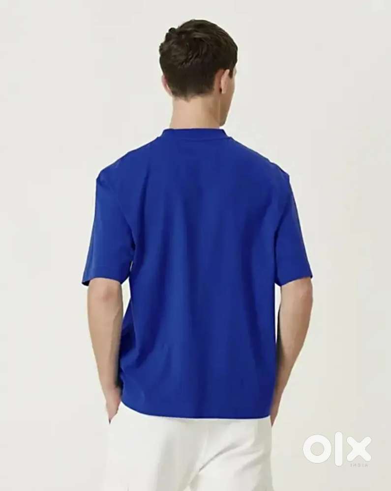 NEVER. Men Oversized Fit Crew-Neck T-Shirt