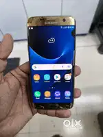 Samsung galaxy S7 edge for sell . Golden
