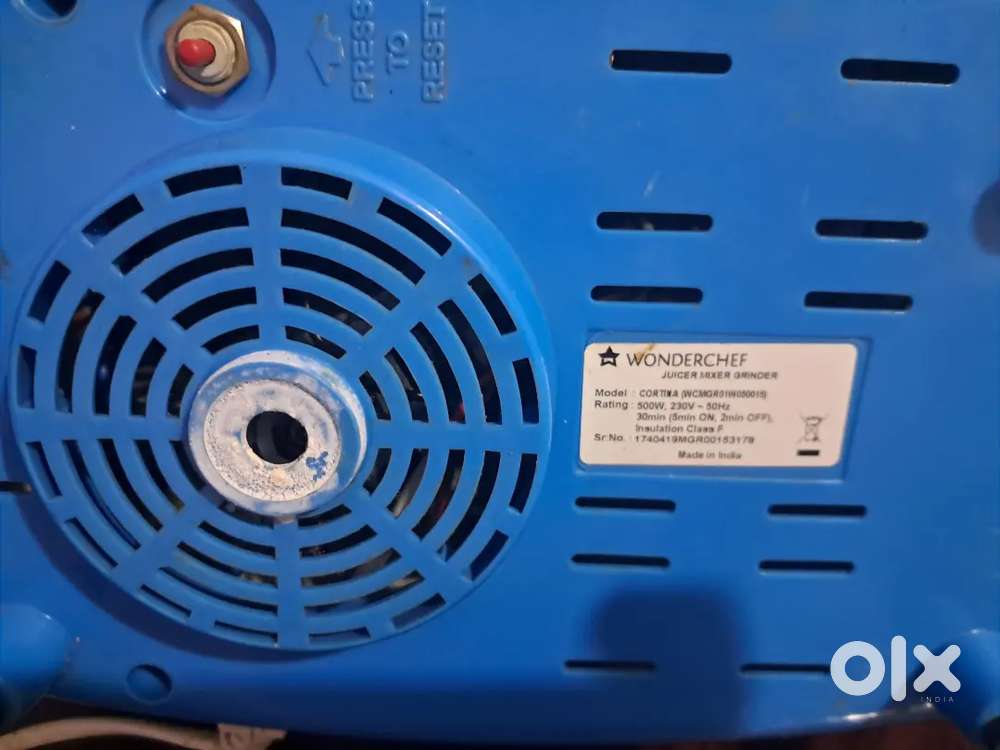 500 W Juicer Mixer Grinder -Wonderchef Cortina