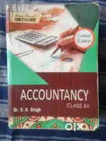 Class 12 accountancy book