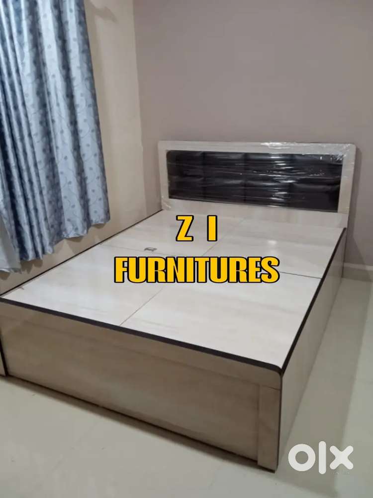 NEW BED 5 BY 6 WITH STORGE