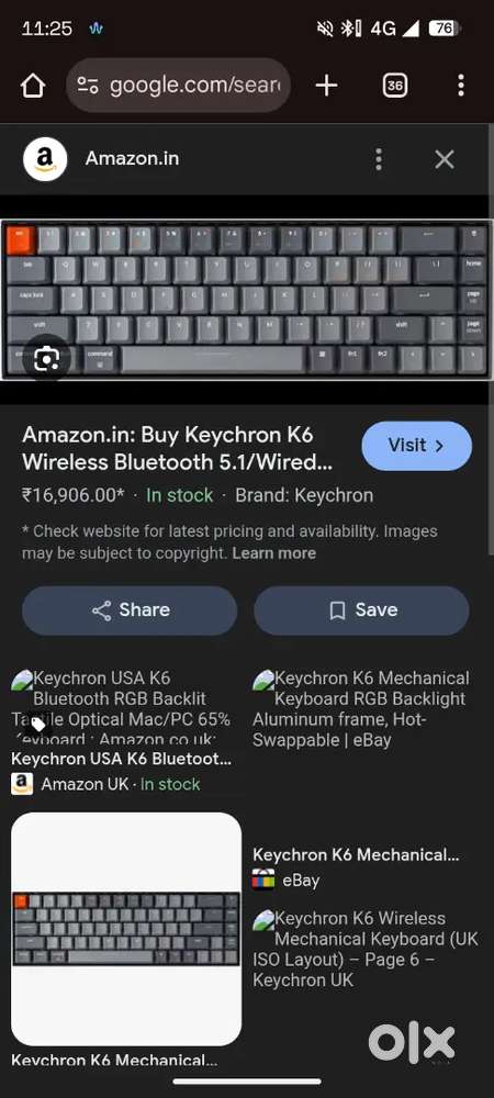Keychron K6 KEYBOARD