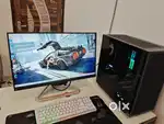 AMD RADEON 5600 X6 CORE 16 GB RAM 512 8 GB GPU  24 INCH IPS 165 HZ