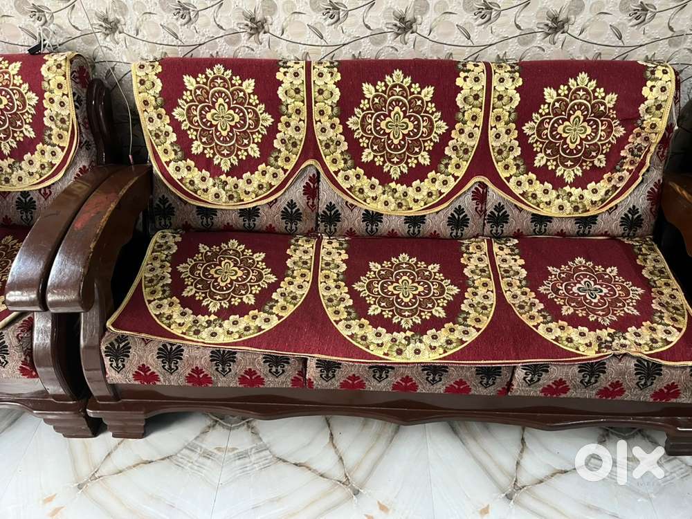 Orignal sag wood sofa set