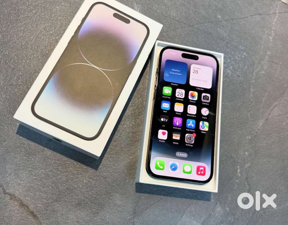 display change iphone 14 Pro Max 98% battery Refurbished