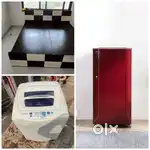 1000/- monthly rent single door fridge and washing Machine
