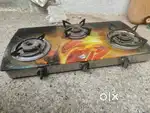 Gas sigdi sel karna hai teen burner 3 burner