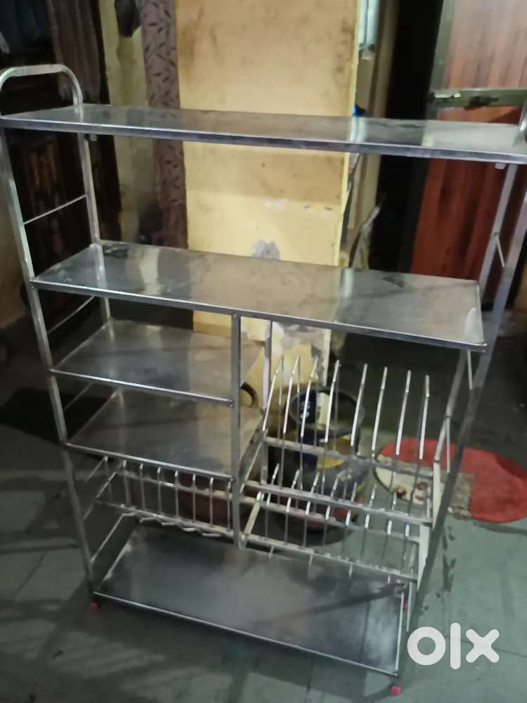 Mandni Kitchen Rack (ONLY SERIOUS BUYER NO TIME PASS)Stenless Steel