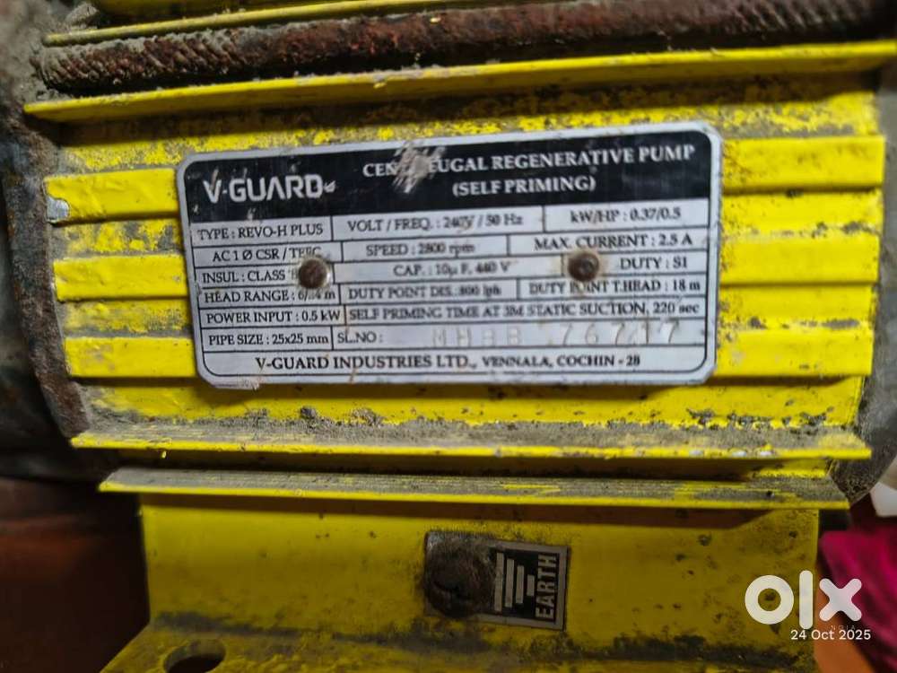 0.5 HP VGuard motor