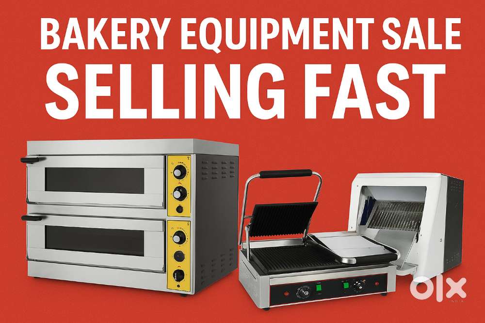 Bakery Equipment Sale  Selling Fast