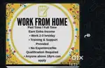 Work from home for student, house wife and job person