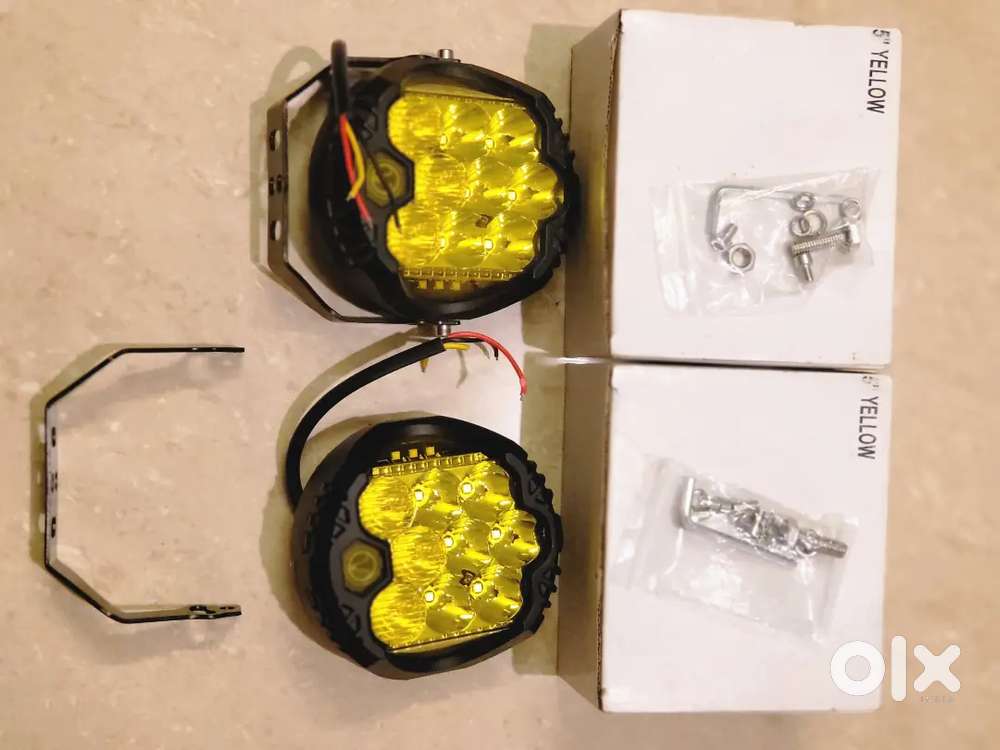 Brand new imported high power Off-road led yellow light for cars/bikes