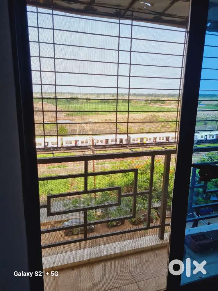 Semi furnished 1bhk flat 60000 deposit 14k rent