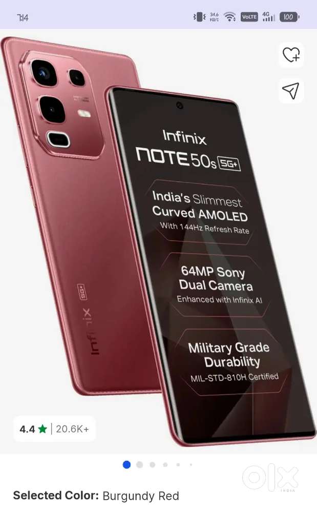 Infinix Note 50S 5G
