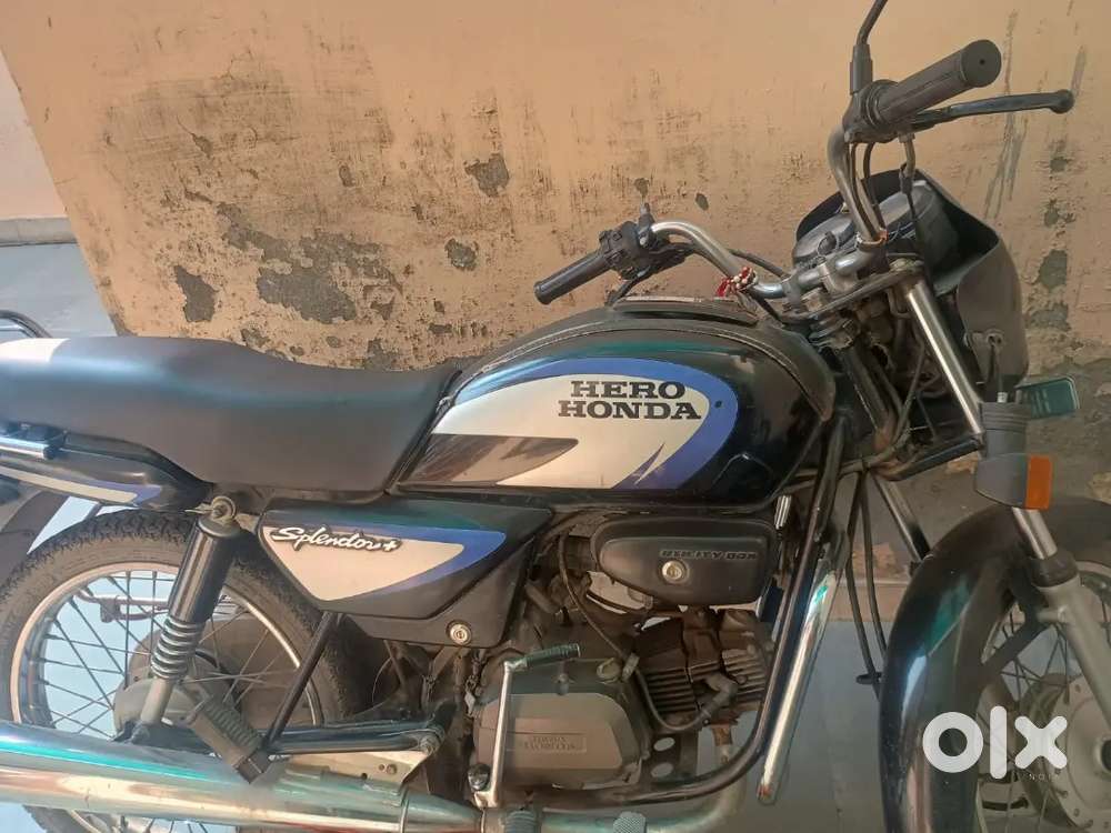 Motorcycle in good condition.