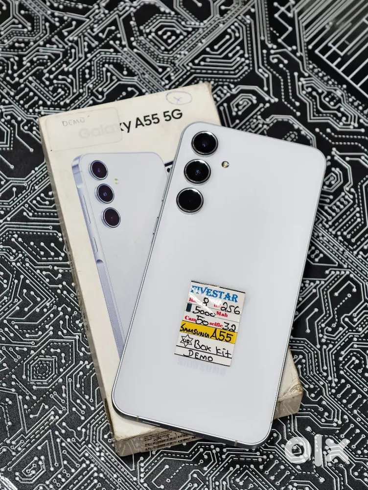 SAMSUNG A55 5G 256GB/12GB good condition , lite scratches in display
