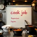 Looking for a cook job