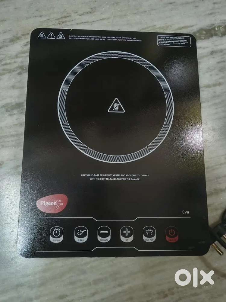 2000W Radiant cooktop Touch Panel ,Black