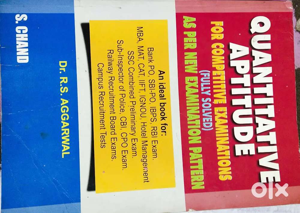R.S. Aggarwal Quantitative Aptitude – Like New Condition