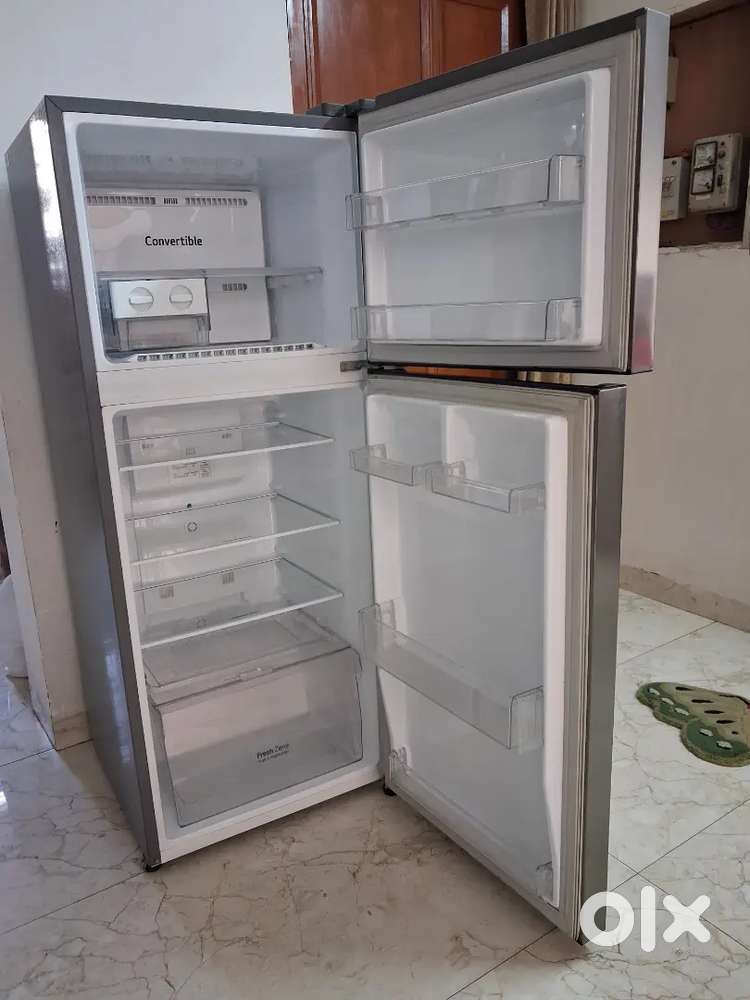 Refrigerator double door lg 260 litre