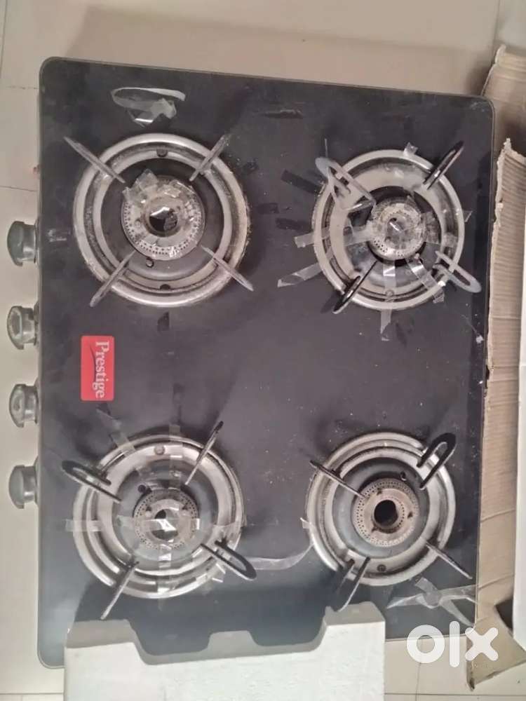 Glass gas stove