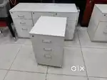Office pedestal box table good condition