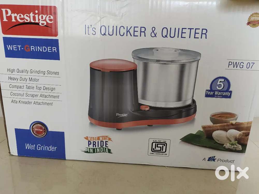 Prestige Wet - grinder