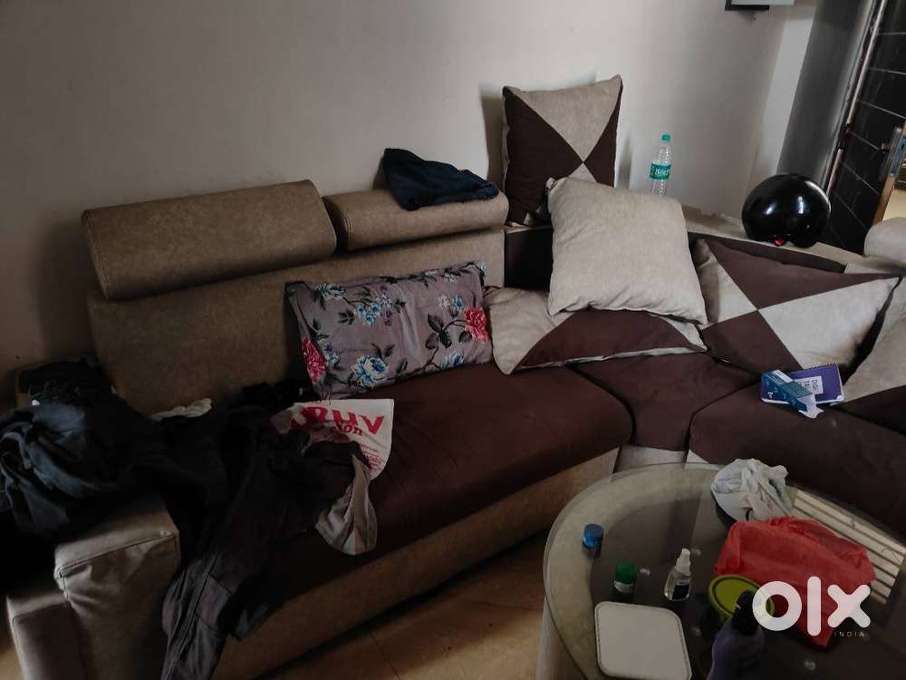L type sofa set