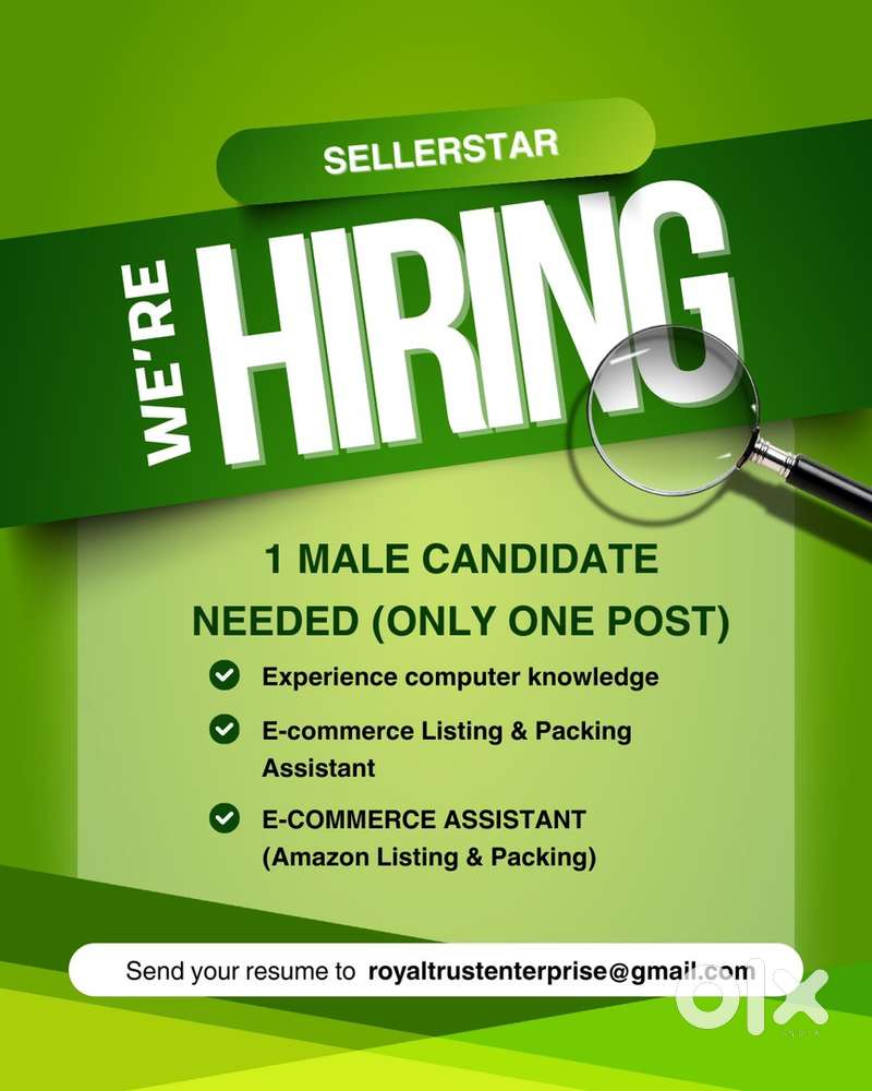 Online product listing and packing