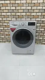 LG steam direct drive 8kg front load washing machine