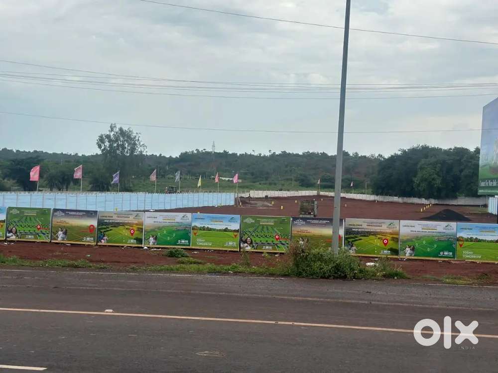 Commercial main mumbai highway facing plot with amenities