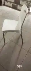White Cafe Chair White Plastic Chairs Ice Cream Parlor Chair for sell
