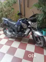 YAMAHA FZS 2013 SILVER BLUE, BARASAT RTO
