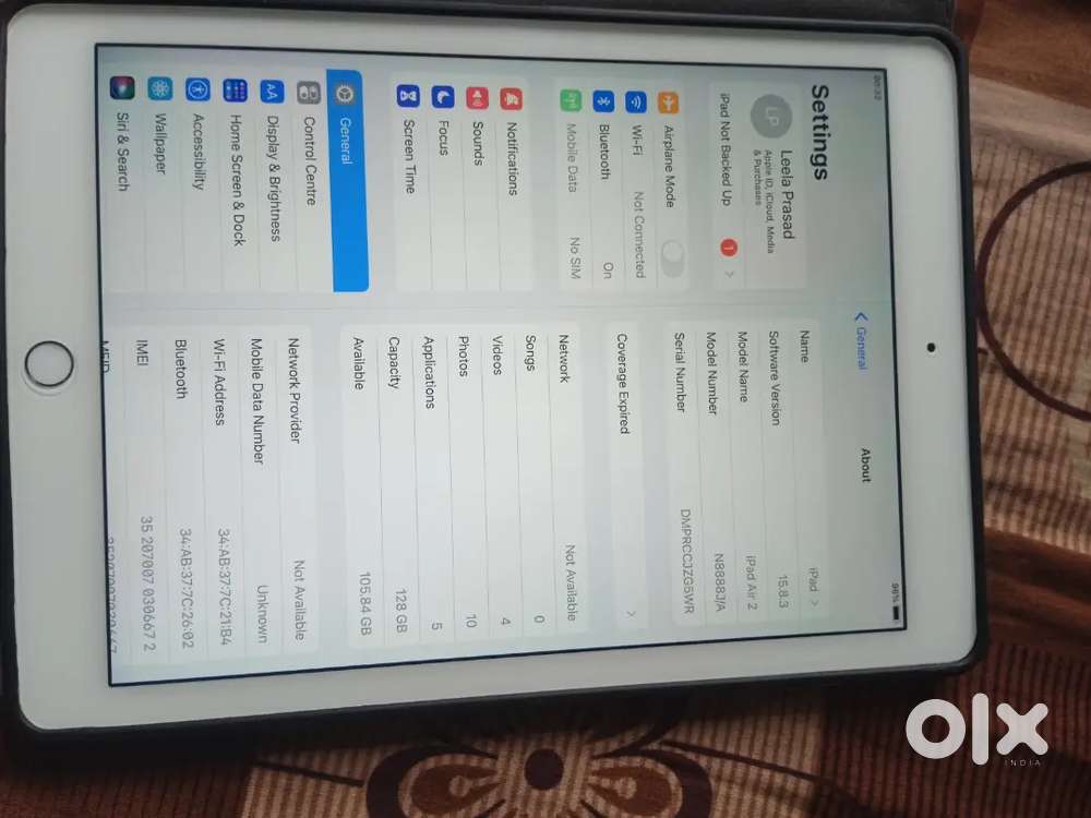 Iam puting my I pad up for sale if you're interested text me