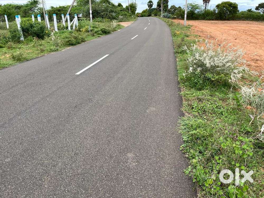 Main road base land sale