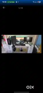 Gaming 2k pc superb condition  some month old  old building