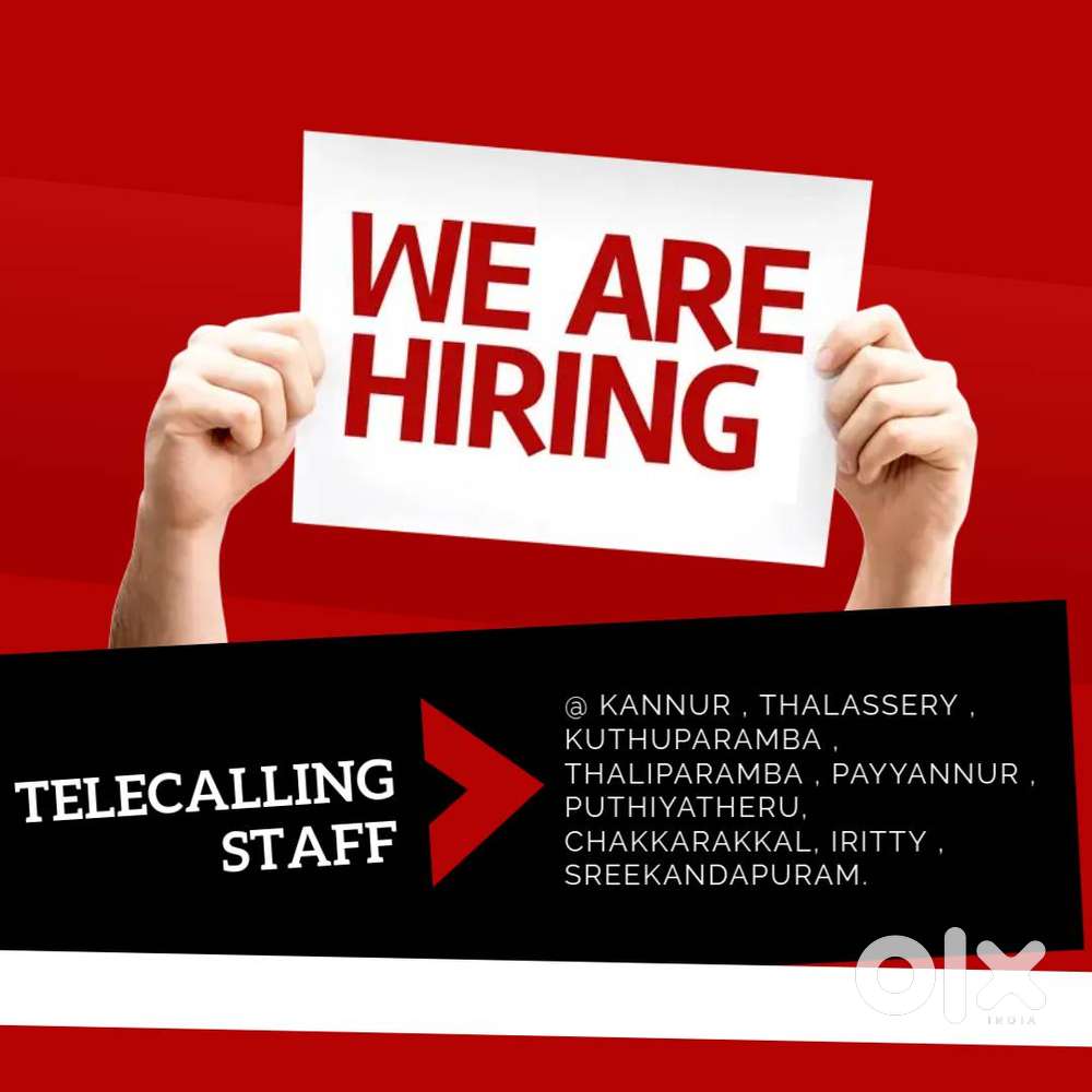 WE ARE HIRING BPO & TELECALLER STAFFS