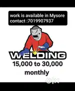 Welding fabrication work