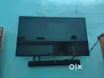 Motorola Android google tv 43 inch and soundbar sistam dono 1shath me