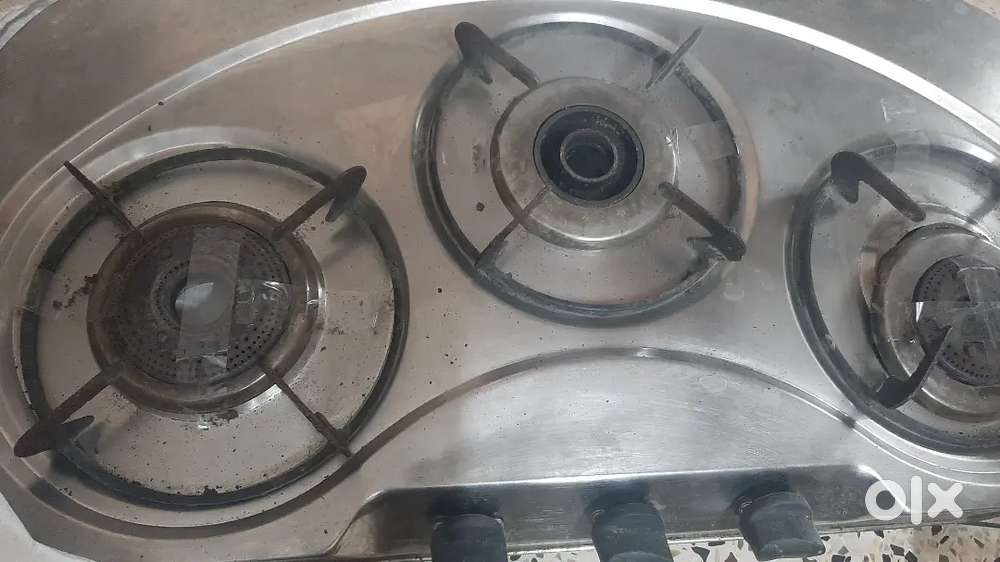 Gas stove of 3 burnet